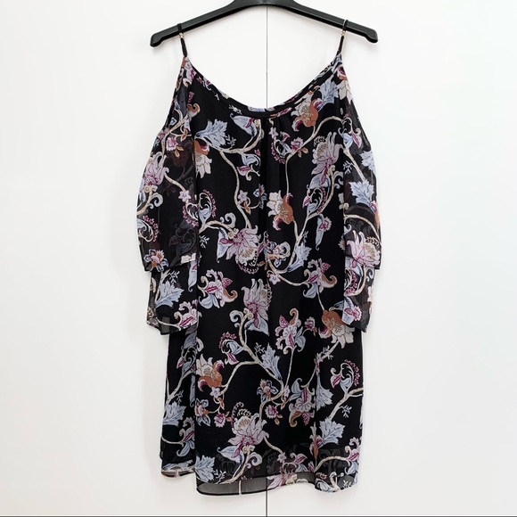 WHBM Midnight Vines Dress - Picture 3 of 12